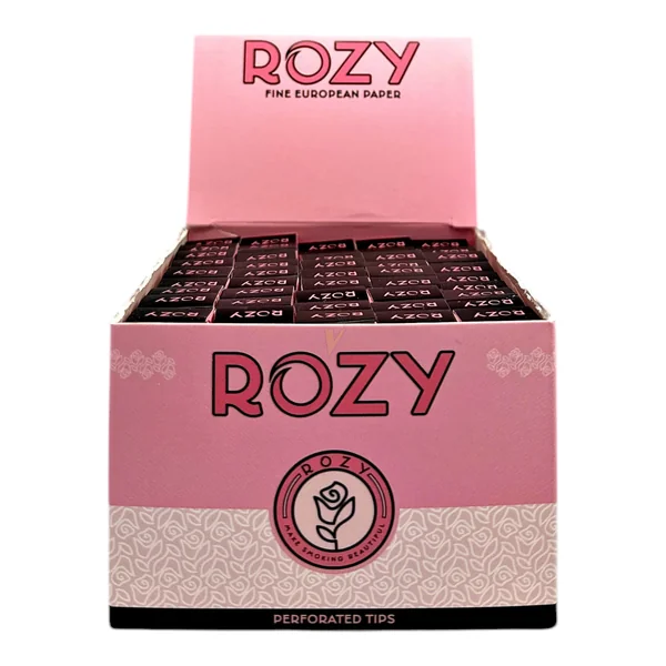 Rozy Pink Perforated Tips - Image 2