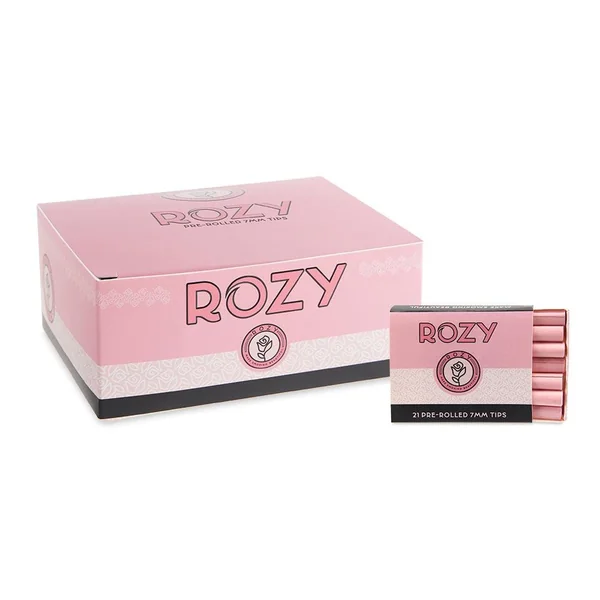 Rozy Pink Pre-Rolled Filter Tips