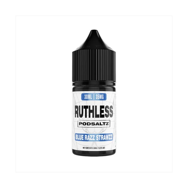 Ruthless Essentials Blue Razz Strawzz Salt 30ml E-Juice