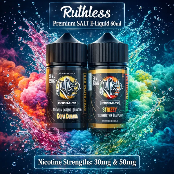 Ruthless Premium SALT E-Liquid 60ml