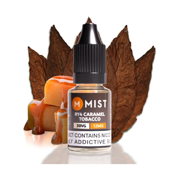 RY4 Caramel Tobacco E Liquid 10ml - Image 8