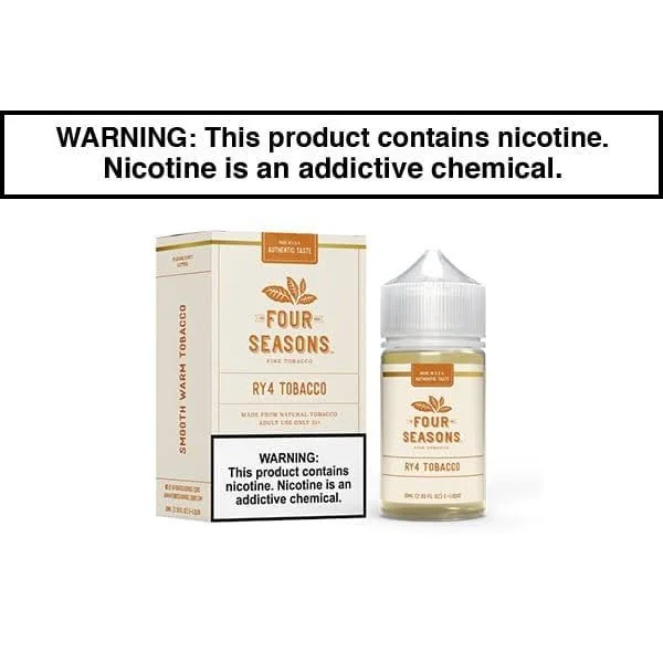 RY4 TOBACCO BY FOUR SEASONS 30ML/60ML