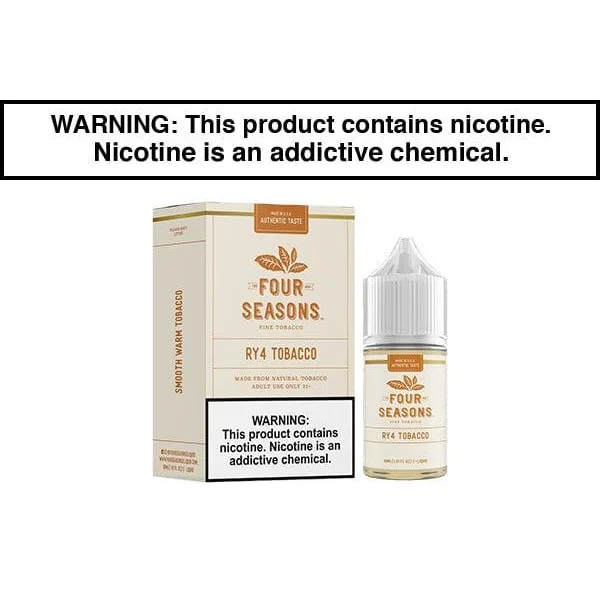 RY4 TOBACCO BY FOUR SEASONS 30ML/60ML - Image 2