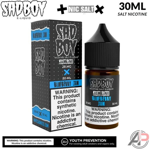 Sadboy Blueberry Jam Salt Nicotine 30mL