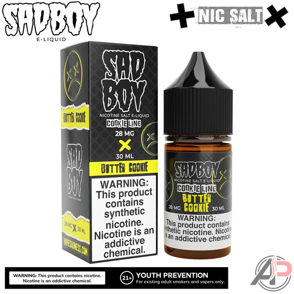 Sadboy Butter Cookie Salt Nicotine 30mL - Image 2