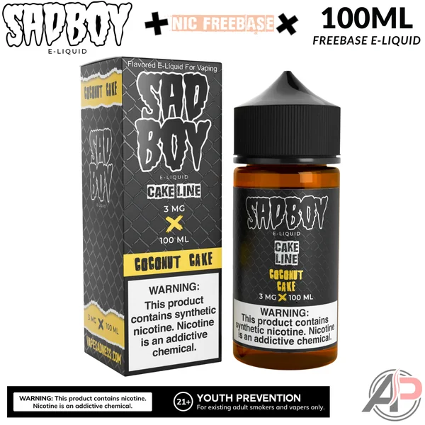 Sadboy Coconut Cake E-Liquid 100mL