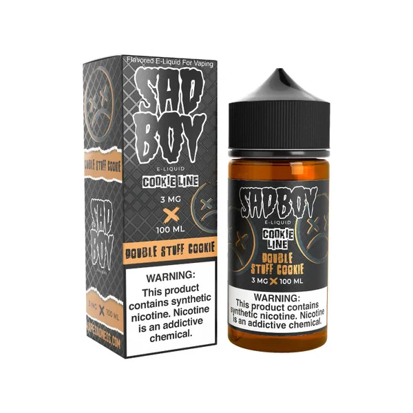 SadBoy CookieLine Double Stuff Cookie Synthetic Nicotine 100ml E-Juice