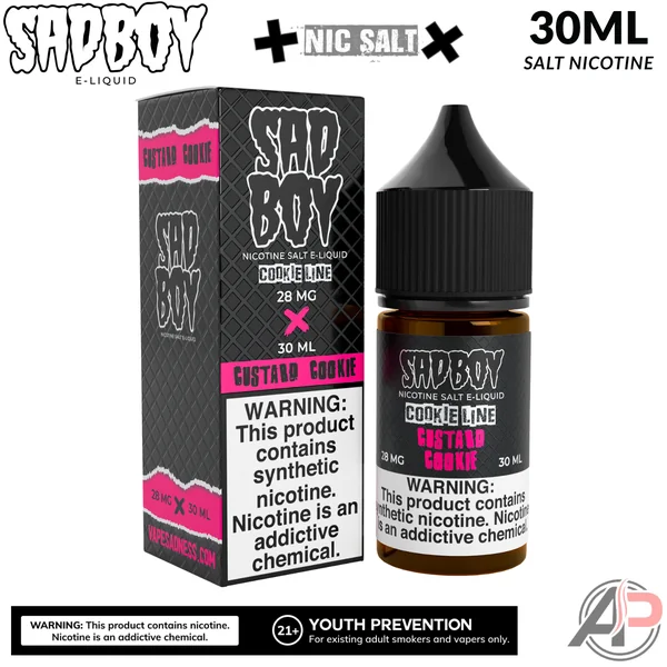 Sadboy Custard Cookie Salt Nicotine 30mL