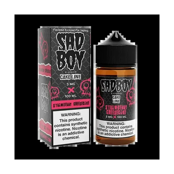 SADBOY Strawberry Cheesecake Eliquid (100mL)