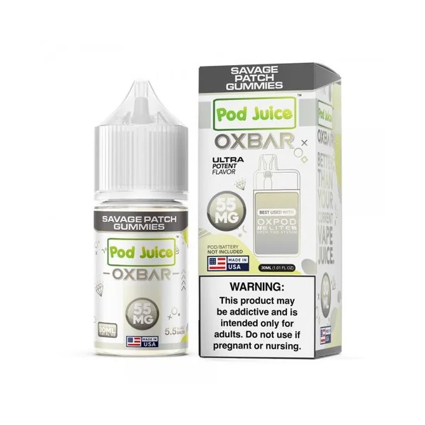 Savage Patch Gummies - Pod Juice x OXBAR Salt 30mL