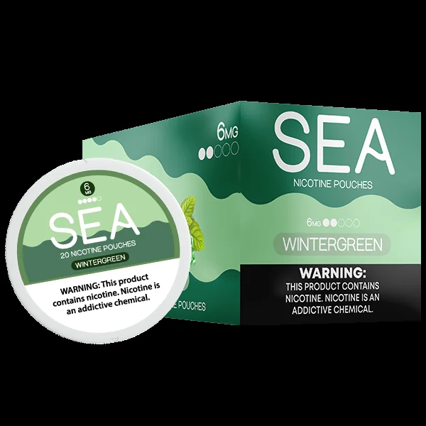 SEA Semi-Dry Nicotine Pouches 5 Pack