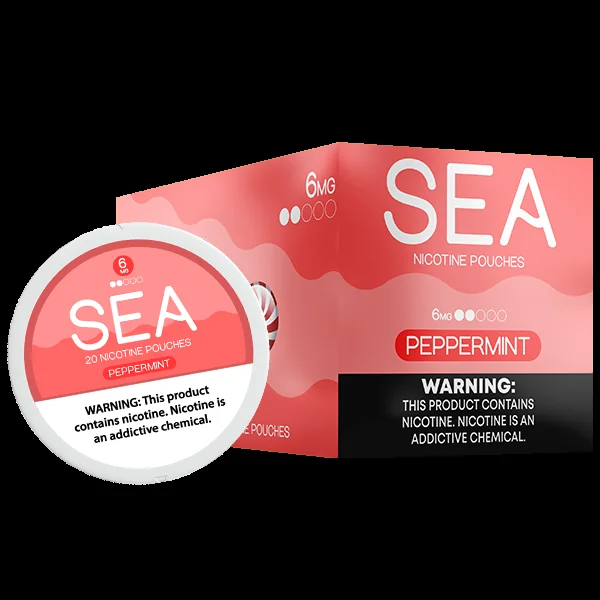 SEA Semi-Dry Nicotine Pouches 5 Pack - Image 4