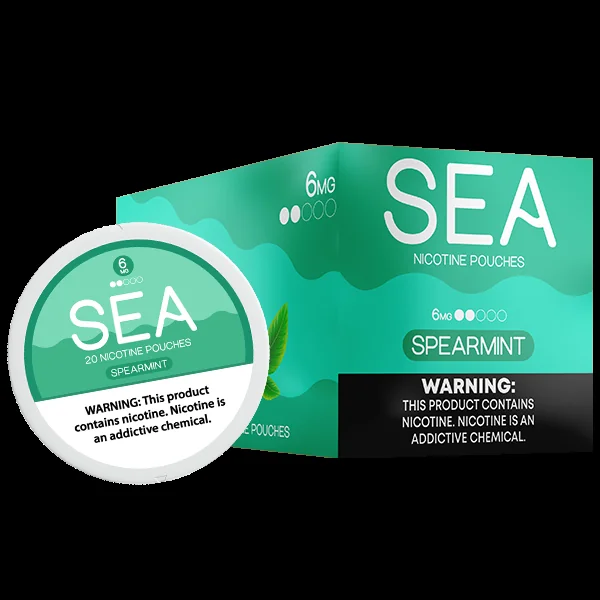SEA Semi-Dry Nicotine Pouches 5 Pack - Image 5
