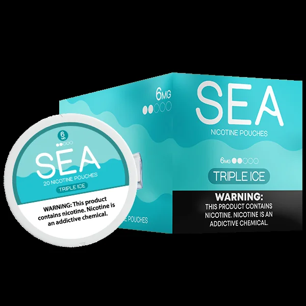SEA Semi-Dry Nicotine Pouches 5 Pack - Image 6