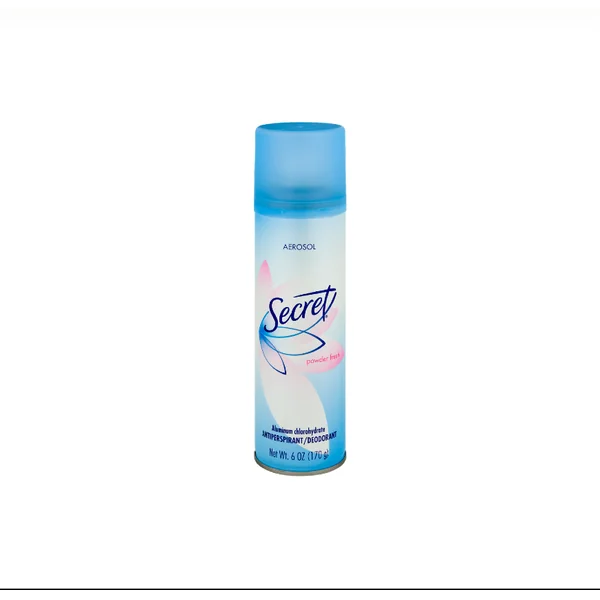 SECRET BODY SPRAY 6CT