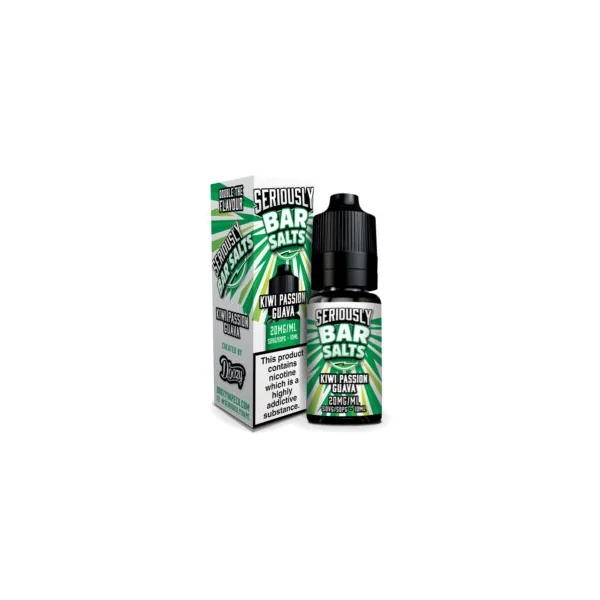 Seriously Bar Salts Kiwi Passion Guava Nic Salt E-Liquid