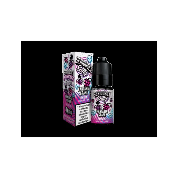 Seriously Fusionz Salty Fantasia Grape Nic Salt E-liquid