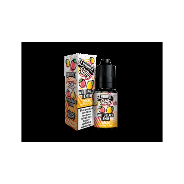 Seriously Fusionz Salty White Peach Lemon Nic Salt E-liquid