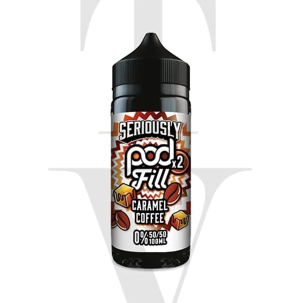 SERIOUSLY POD FILL 2 CARAMEL COFFEE SHORTFILL E-LIQUID