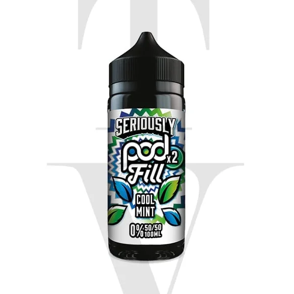 SERIOUSLY POD FILL 2 COOL MINT SHORTFILL E-LIQUID