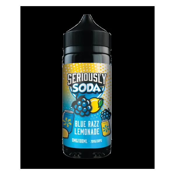 Seriously Soda Blue Razz Lemonade E-liquid Shortfill
