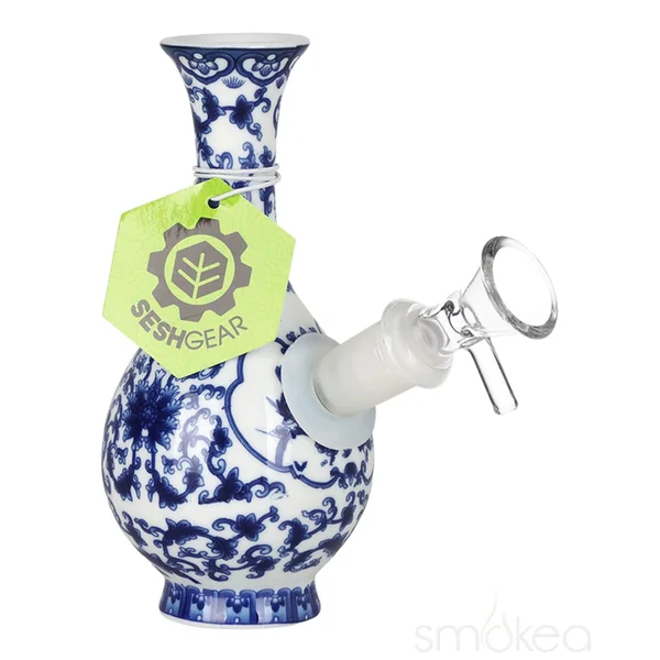 SeshGear Chinese Bubble Vase Ceramic Bong