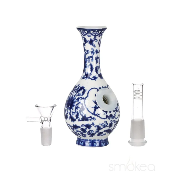 SeshGear Chinese Bubble Vase Ceramic Bong - Image 3