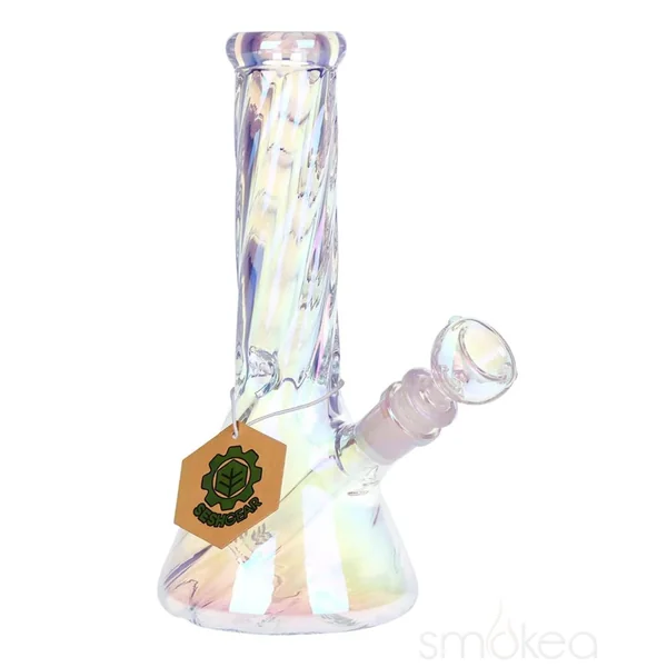 SeshGear Positive Twist Beaker Glass Bong - Image 4
