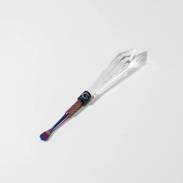 SGD-019 / Hillside Glass SS and Glass Combo Dab Tool