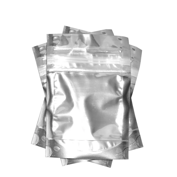 Shiny Clear Mylar Flat Ziplock 8th Bags - Image 2