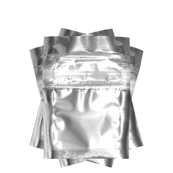Shiny Clear Mylar Flat Ziplock Gram Bags - Image 2