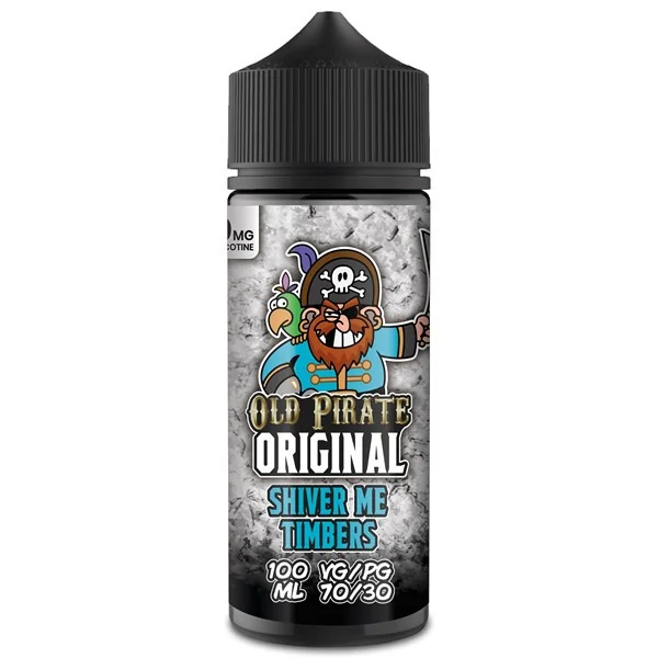 Shiver Me Timbers E Liquid 100ml by Old Pirate Original
