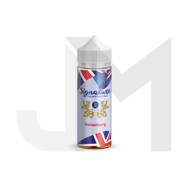 Signature Vapours 100ml E-liquid 0mg (50VG/50PG) - Image 3