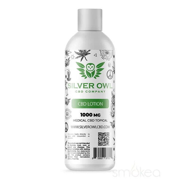 Silver Owl 1000mg CBD Lotion