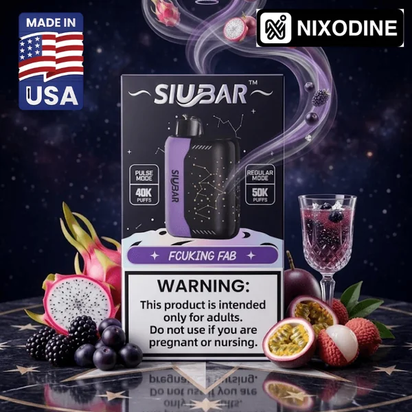 SiuBar Pulse X 50k Nixodine Disposable Fcuking FAB