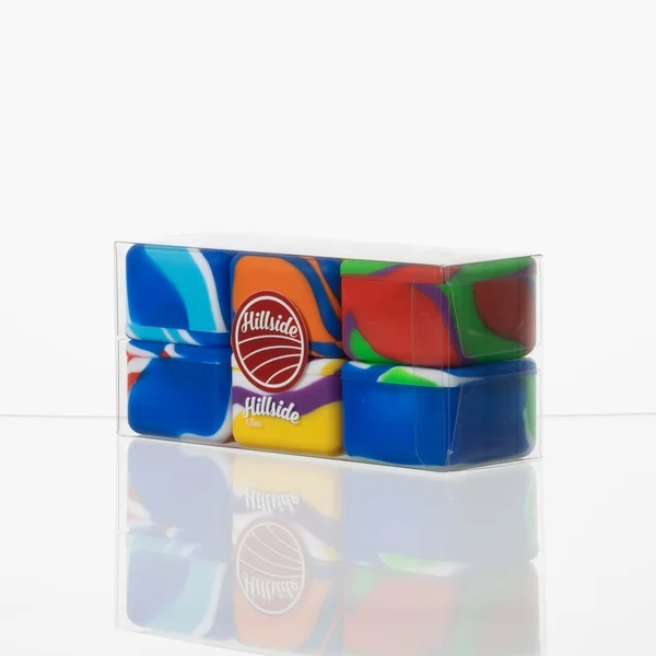 SJ-3 Box / Hillside Glass Silicone Jar (6ct)