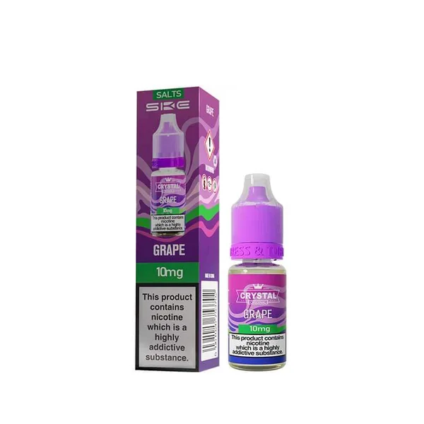 SKE Crystal Grape Nic Salt E-Liquid 10ml