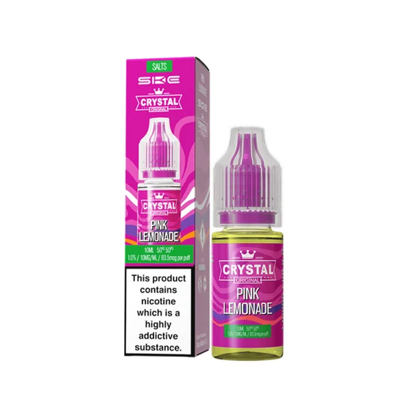 SKE Crystal Pink Lemonade 10ml Nic Salt E-liquid