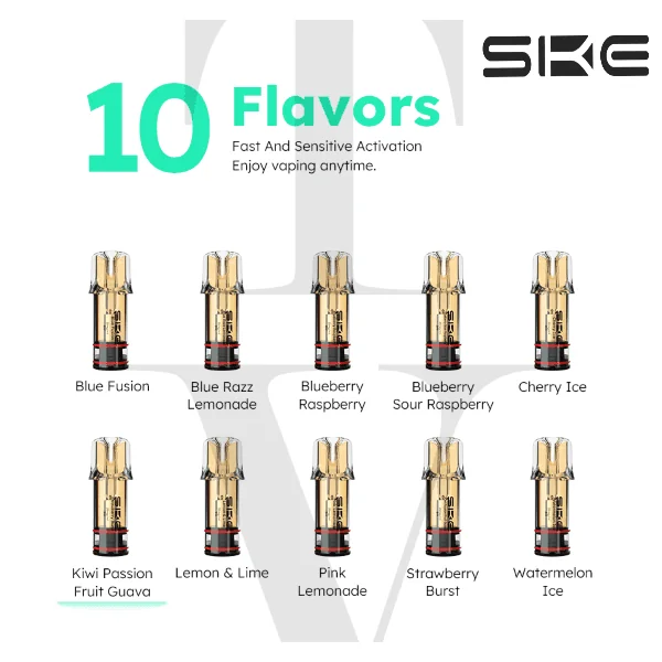 SKE CRYSTAL PLUS PREFILLED PODS 10 X MULTIPACK