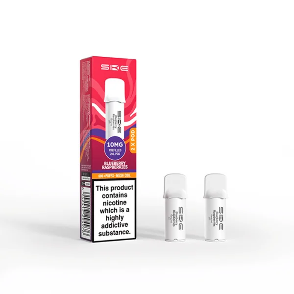 SKE Crystal Pro 600 Prefilled Pods Blueberry Raspberries 10mg
