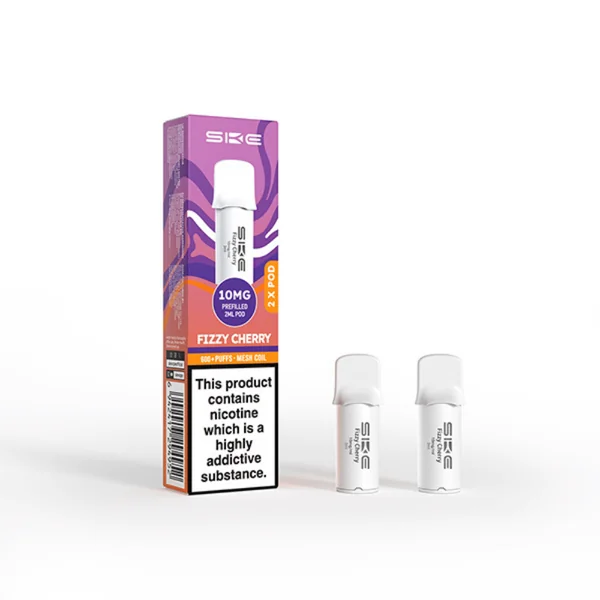 SKE Crystal Pro 600 Prefilled Pods Fizzy Cherry 10mg