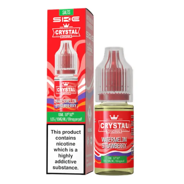 SKE Crystal Salts Watermelon Strawberry E Liquid 10ml