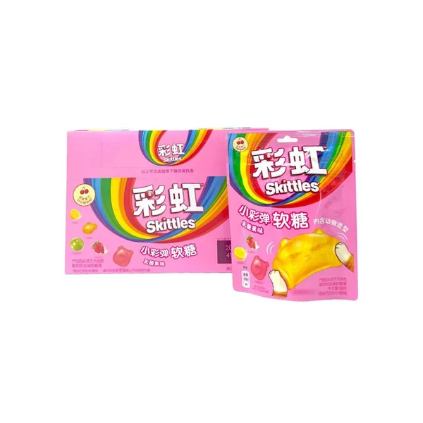 Skittles Animal Shaped Gummy Mix Fruit 50g (China)