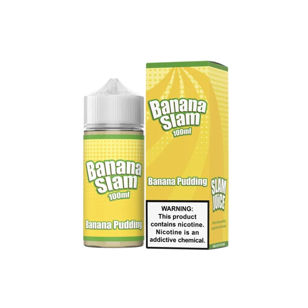 Slam Juice Banana Slam Banana Pudding 100ml $9.15