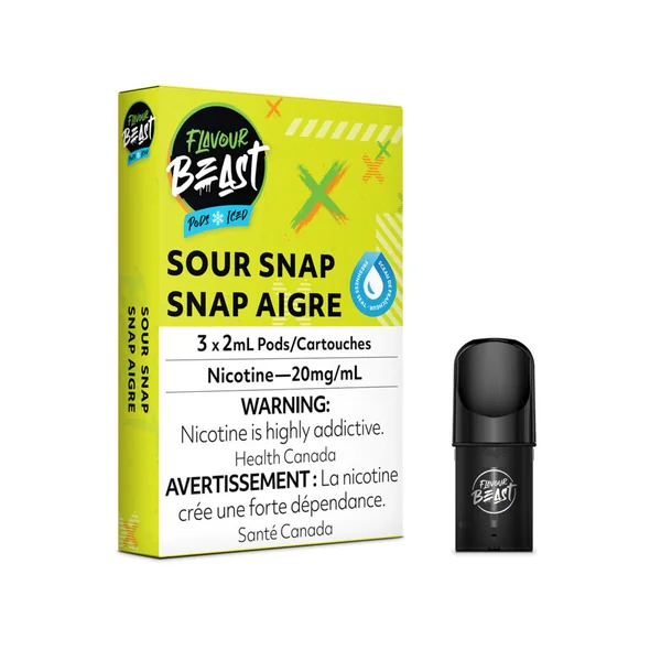 Slammin STS (Sour Snap) Flavour Beast Pods | 2mL - VapeLoft