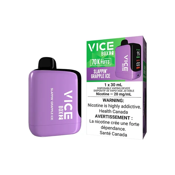 Slappin' Grapple Ice Vice Box 2 | Max 70K Puffs - VapeLoft