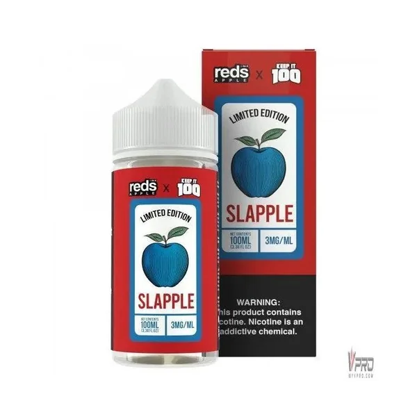 Slapple - 7 Daze Reds x Keep It 100 100mL