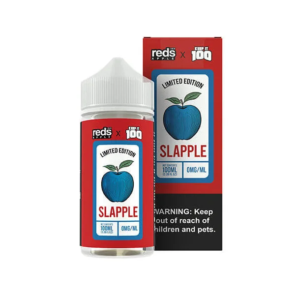Slapple by 7 Daze Reds x Keep It 100 100ml