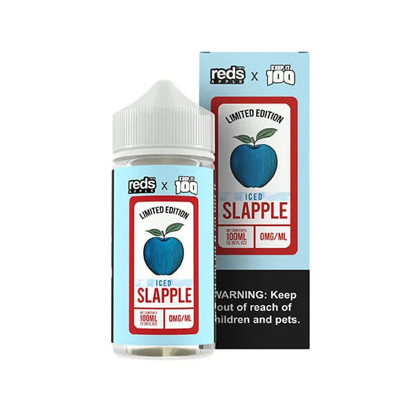 Slapple Iced by 7 Daze Reds x Keep It 100 100ml