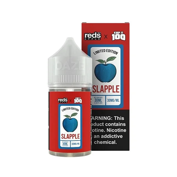 Slapple Salt by 7 Daze Reds x Keep It 100 30ml